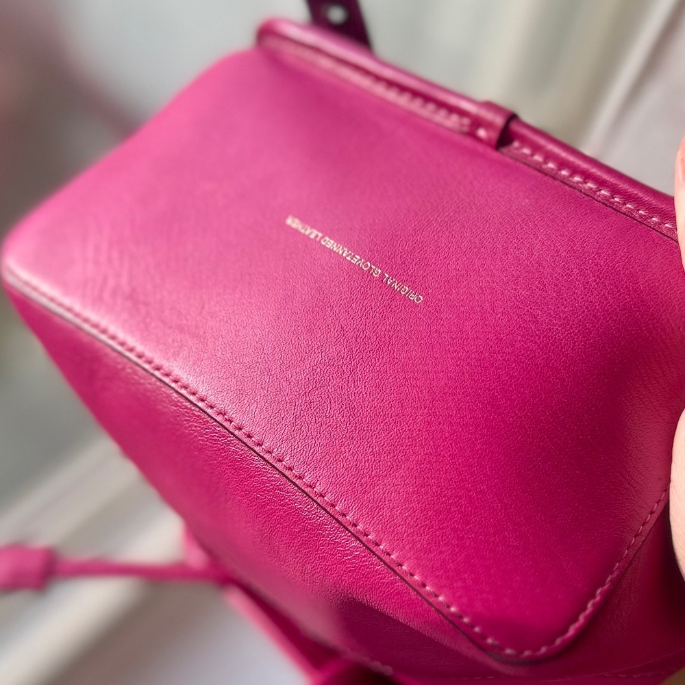 Coach Turlock Backpack in Pewter/Cerise - Picture 5 of 11